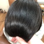 ショートでも大丈夫！丸みのある自然な縮毛矯正。熊谷市の髪質改善美容室ハルト